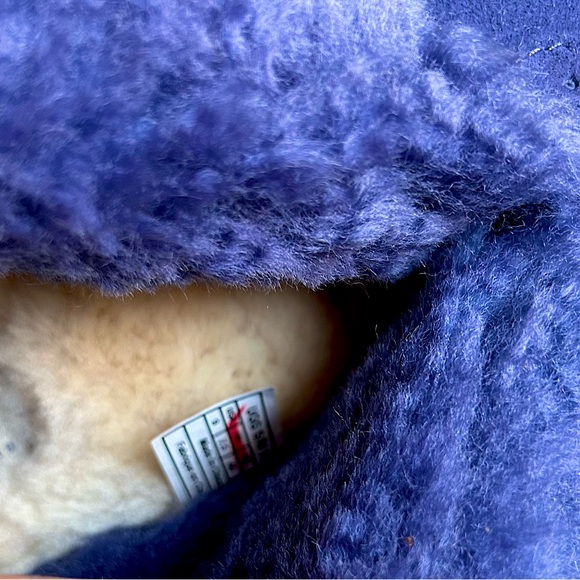 NWOT Blue Suede Ugg Ankle Boots US 9/UK 7.5 - Picture 3 of 8